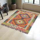 Ručně tkaný koberec Kelim Chobi 124x88 etnický kilim