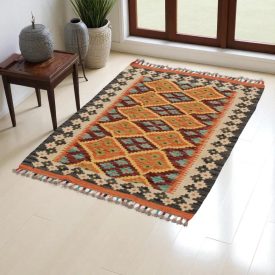 Koberec Kelim Chobi 88x120 ručně tkaný Afghánský Kelim z vlny
