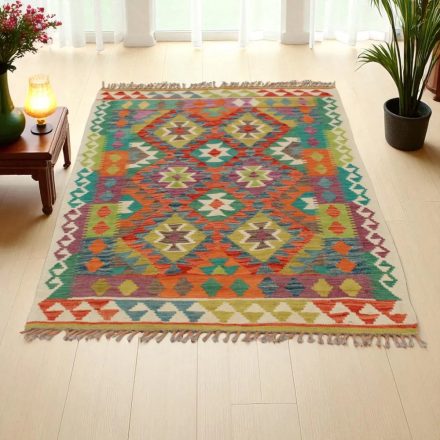 Kilimový koberec Chobi 163x105 ručně tkaný vlněný kilim