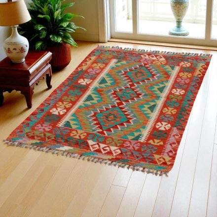 Koberec Kilim Chobi 153x101 ručně tkaný afghánský kilim z vlny