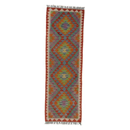 Koberec Kelim Chobi 67x200 Ručně tkaný koberec Kilim