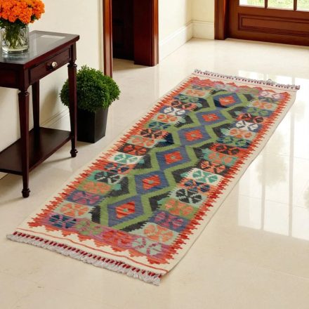Koberec Kelim Chobi 67x180 Ručně tkaný koberec Kilim