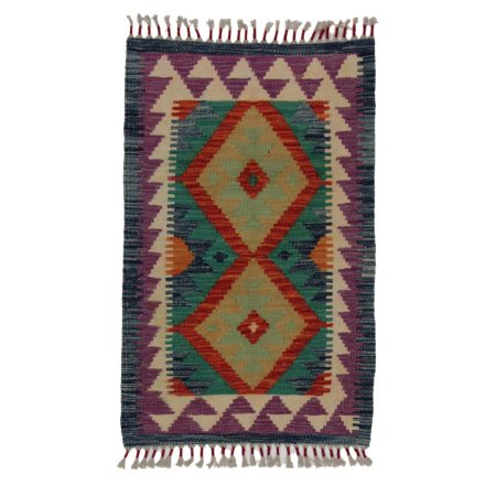 Koberec Kelim Chobi 58x91 ručně tkaný afghánský kilim z vlny