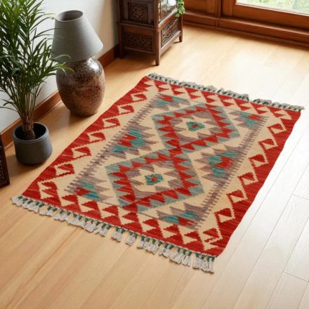 Koberec Kelim Chobi 88x67 ručně tkaný Afghánský Kelim z vlny