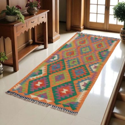 Koberec Kilim Chobi 77x198 Ručně tkaný koberec Kilim