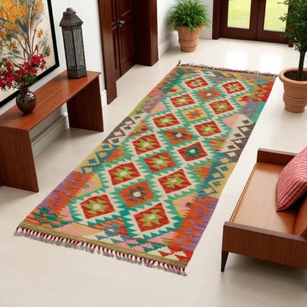 Koberec Kilim Chobi 72x203 Ručně tkaný koberec Kilim