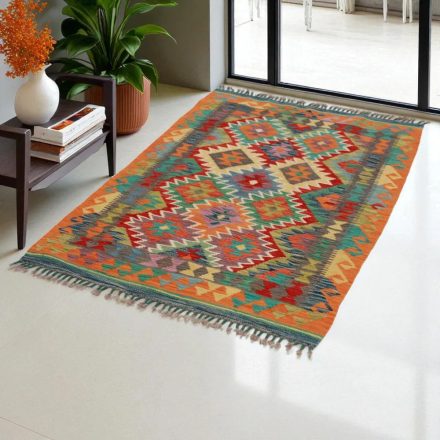 Ručně tkaný koberec Kilim Chobi 159x102 etnický kilim
