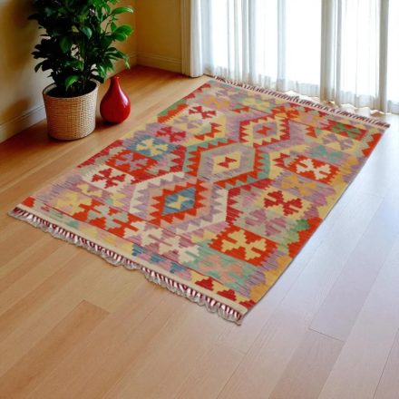 Koberec Kilim Chobi 152x101 ručně tkaný afghánský kilim z vlny