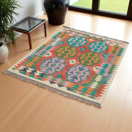 Koberec Kelim Chobi 154x104 ručně tkaný vlněný koberec kilim