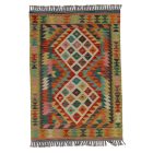 Kelimový koberec Chobi 131x93 ručně tkaný vlněný kilim