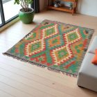 Kelimový koberec Chobi 144x107 ručně tkaný vlněný kilim
