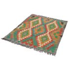 Kelimový koberec Chobi 144x107 ručně tkaný vlněný kilim