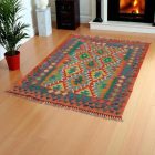 Koberec Kelim Chobi 144x106 ručně tkaný Afghánský Kelim z vlny