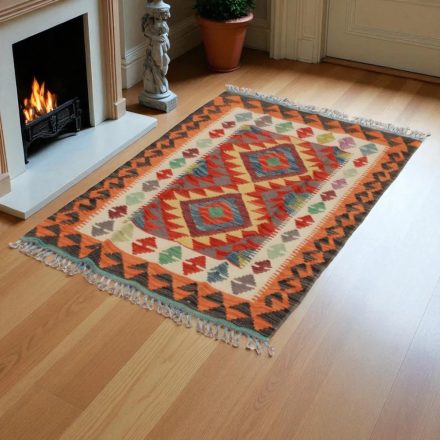 Koberec Kelim Chobi 84x124 ručně tkaný Afghánský Kelim z vlny
