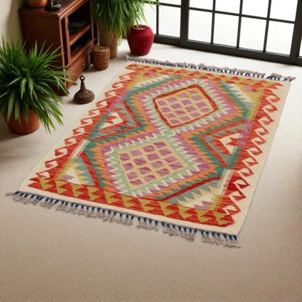 Kelim koberce Chobi 115x81 ručně tkaný Afghánský Kelim z vlny
