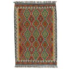 Afghánský Kelimový koberec Chobi 150x98 plochý tkaný koberec