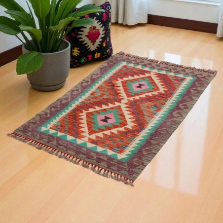 Koberec Kelim Chobi 84x122 ručně tkaný Afghánský Kelim z vlny