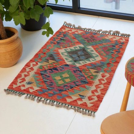 Koberec Kelim Chobi 94x66 ručně tkaný Afghánský Kelim z vlny