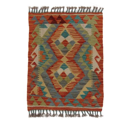 Koberec Kilim Chobi 80x62 ručně tkaný afghánský kilim z vlny