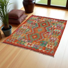 Koberec Kelim Chobi 149x105 ručně tkaný Afghánský Kelim z vlny