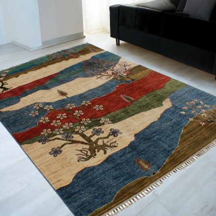 Orientální koberec Afshar naqsha 164x234 ručně vázaný afghánský koberec