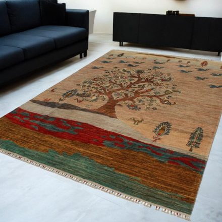 Orientální koberec Afshar naqsha 200x299 ručně vázaný afghánský koberec
