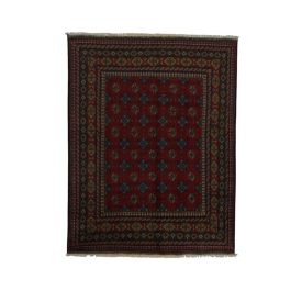 Orientální koberec Aqcha Bukhara 152x193 ručně vázaný afghánský koberec