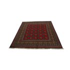 Orientální koberec Aqcha Bukhara 152x193 ručně vázaný afghánský koberec