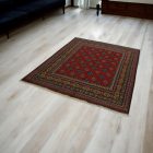 Orientální koberec Aqcha Bukhara 152x193 ručně vázaný afghánský koberec