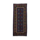 Orientální běhouný koberec Aqcha Bukhara 81x190 ručně vázaný afghánský koberec