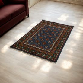 Orientální koberec Aqcha Bukhara 95x155 ručně vázaný afghánský koberec