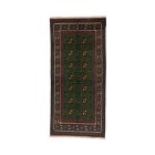 Orientální běhouný koberec Aqcha Bukhara 96x205 ručně vázaný afghánský koberec