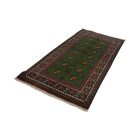 Orientální běhouný koberec Aqcha Bukhara 96x205 ručně vázaný afghánský koberec