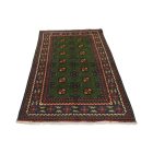 Orientální běhouný koberec Aqcha Bukhara 96x205 ručně vázaný afghánský koberec