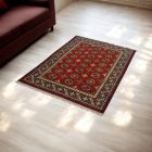 Orientální koberec Aqcha Bukhara 101x148 ručně vázaný afghánský koberec