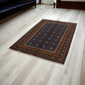 Orientální koberec Aqcha Bukhara 125x187 ručně vázaný afghánský koberec