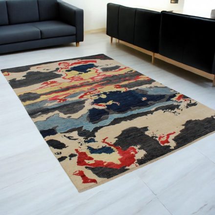Orientální koberec Afshar naqsha 200x291 ručně vázaný afghánský koberec