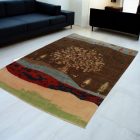 Orientální koberec Afshar naqsha 205x293 ručně vázaný afghánský koberec