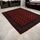 Orientální koberec Aqcha Bukhara 200x291 ručně vázaný afghánský koberec