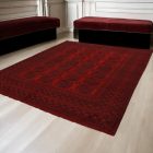 Orientální koberec Aqcha Sloní noha 250x338 ručně vázaný afghánský koberec