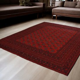 Orientální koberec Aqcha Bukhara 250x333 ručně vázaný afghánský koberec