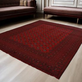 Orientální koberec Aqcha Bukhara 251x335 ručně vázaný afghánský koberec