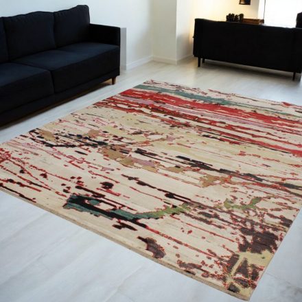 Orientální koberec Afshar naqsha 244x288 ručně vázaný afghánský koberec
