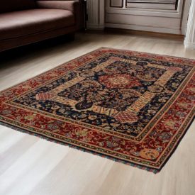 Afghánský koberec Kavkazský design 254x352 ručně vázaný koberec