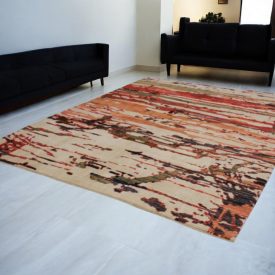 Orientální koberec Afshar naqsha 256x345 ručně vázaný afghánský koberec