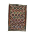 Ručně tkaný Kelim Chobi 131x181 afghánský vlněný koberec Kilim