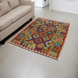   Koberec Kelim Maimana 126x176 afghánský ručně tkaný koberec Kilim