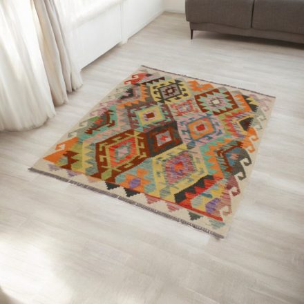 Afghánský koberec Kilim Chobi 110x146 etnický ručně tkaný Kilim