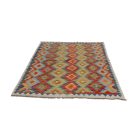 Etnický koberec Kelim Chobi 152x189 ručně tkaný Kilim