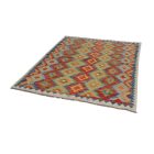 Etnický koberec Kelim Chobi 152x189 ručně tkaný Kilim